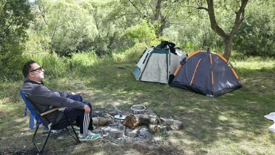 CHP Rize İl Başkanı Bayrak, Yaylada Kamp Kurdu